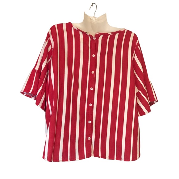 Womens velvet Heart blouse - Picture 2 of 6